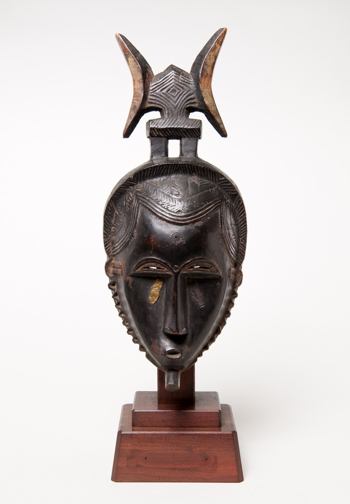 Barnes Collection Online — Baule: Mask: Portrait of a Man with Weaving ...