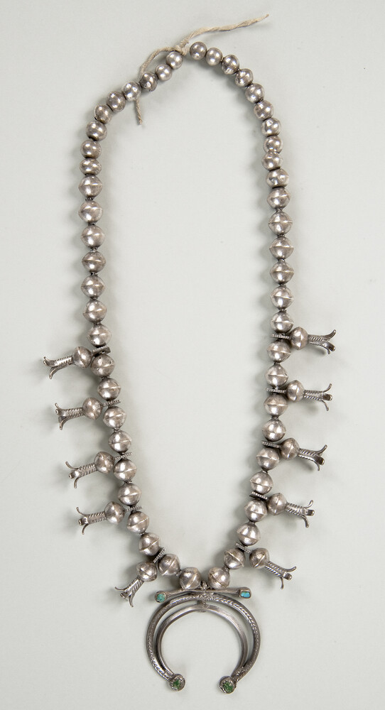 Barnes Collection Online — Navajo: Squash Blossom Necklace