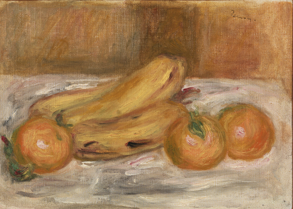 Renoir、PAUSAGE、海外版超希少レゾネ Barnes Collection Online — Pierre-Auguste Renoir: Oranges and