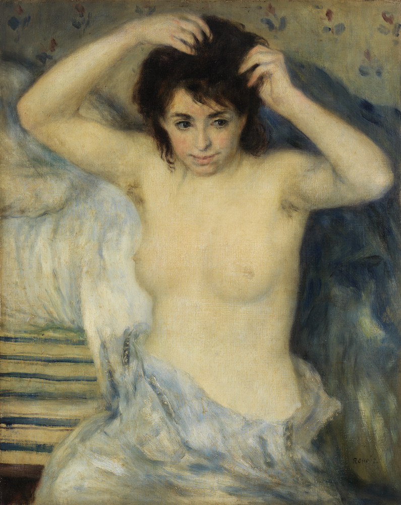 Barnes Collection Online — Pierre-Auguste Renoir: Before the Bath (Avant le  bain)