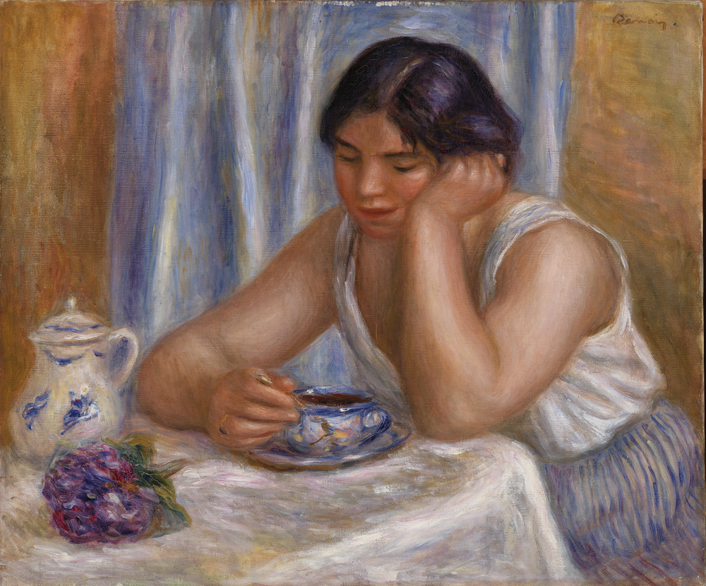 Barnes Collection Online — Pierre-Auguste Renoir: Cup of Chocolate