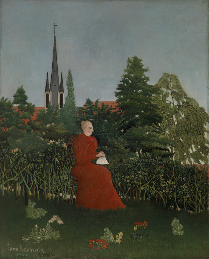 Barnes Collection Online — Henri Rousseau: Portrait of a Woman in
