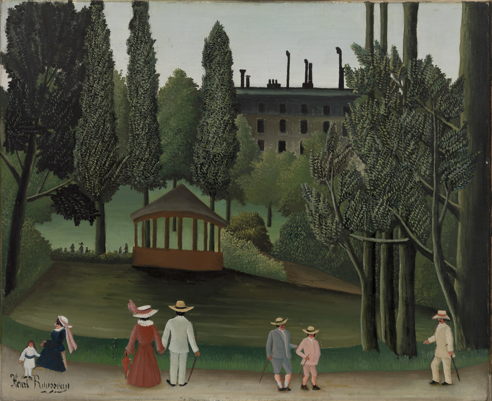 Barnes Collection Online — Henri Rousseau: View of Montsouris Park