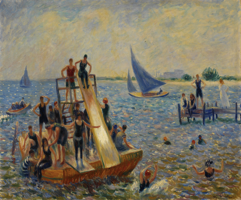 Barnes Collection Online — William Glackens: The Raft