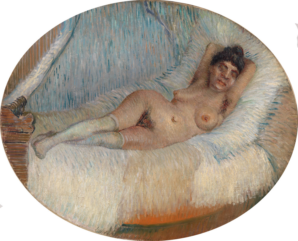 Barnes Collection Online — Vincent van Gogh: Reclining Nude (Femme nue  étendue sur un lit)