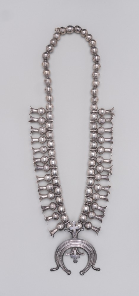 Barnes Collection Online — Navajo: Squash Blossom Necklace